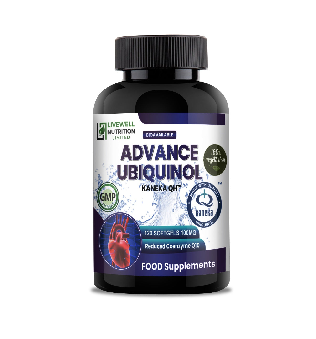 Natural Fertility Supplement Combination Duo Pack of Ovee Tablet & 100mg 140 Vegetarian Advance Ubiquinol for Egg Support