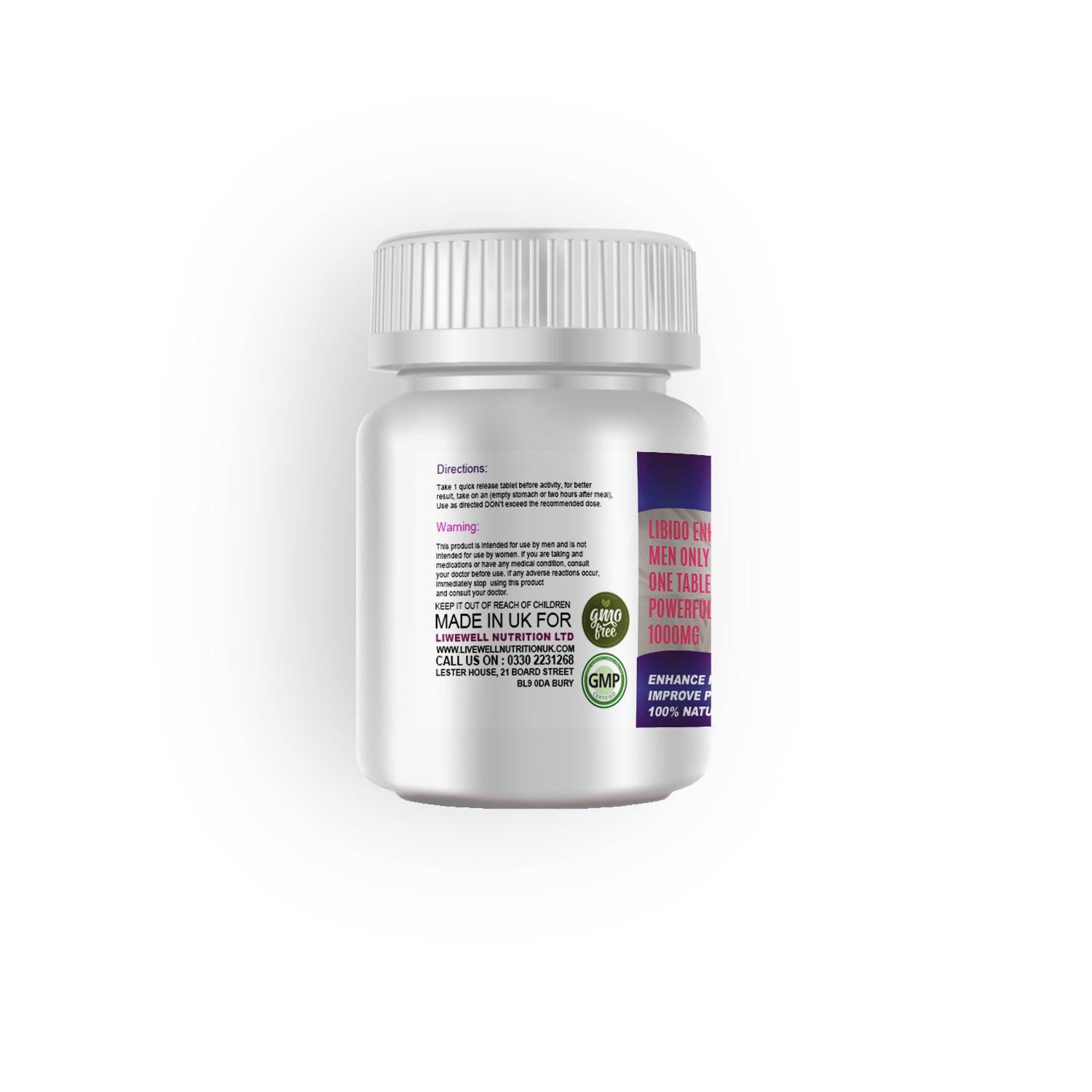 Prolong Fast Action x3 VitaCap Bottles Powerful Results for Male Performance 10 Tablets- 1 tablet @ 1000mg