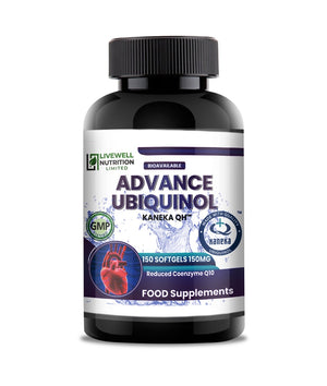 Advance Ubiquinol Kaneka QH 150 Softgels @ 150mg Reduced Form of CoQ10- Powerful Results