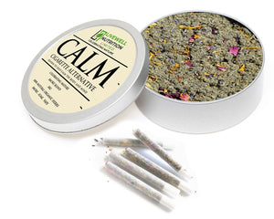 Calm-Herbal Smoke Mix.Promote Relaxation and Calmness 100% Nicotine Free. 100% Mixed Herbs. 30 grams