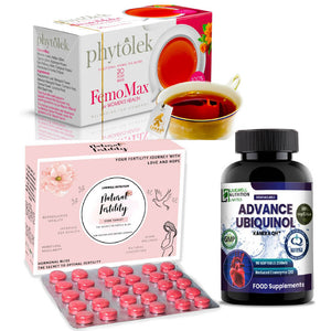 Save £'s with Ovee Tablet, Advance Ubiquinol  & Fertility Wellness Tea