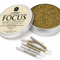 Focus-Herbal Smoke Mix Increase Focus & Attention. 100% Nicotine Free. 100% Mixed Herbs. 30 grams.