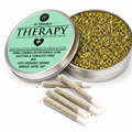 Therapy-Herbal Smoke Mix. Peaceful Serenity. 100% Nicotine Free. 100% Mixed Herbs. 30 grams