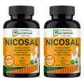 Nicosal x2 VitaCap Bottles Immune Booster for Smokers & Ex-Smokers 90 Tablets
