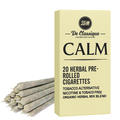 Calm Blend 20 Organic Herbal Smokes Pre - Rolled Cone Cigarettes Tobacco Alternative THC & Nicotine Free Premium Herbal Smoke Mix 25 Pre Rolled Herbal Cigarette. 100% Nicotine Free