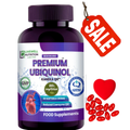 Kaneka Virgetarian Advance Ubiquinol- Kaneka QH 30 Softgels @ 200mg  Reduced Form of CoQ10- Powerful Results