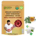 20 Days Total Parasite Cleanse Internal Health Supplement with 20 Tea Bags