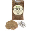 Focus Premium Herbal Smoke Mix. 100% Nicotine Free. 100% Mixed Herbs. 200 grams