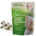 14-Day Skinny Slimming Tea Herbal Weight Management Supplement With 14 Tea Bags