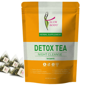 14 Days Detox Tea -Night Cleanse Herbal Detox Supplement with 14 Tea Bags