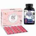 Natural Fertility Supplement Combination Duo Pack of Ovee Tablet & 100mg 140 Vegetarian Advance Ubiquinol for Egg Support