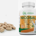 NICOSAL -ADVANCED STOP SMOKING AID NICOTINE DETOX PRO! 90 Tablets