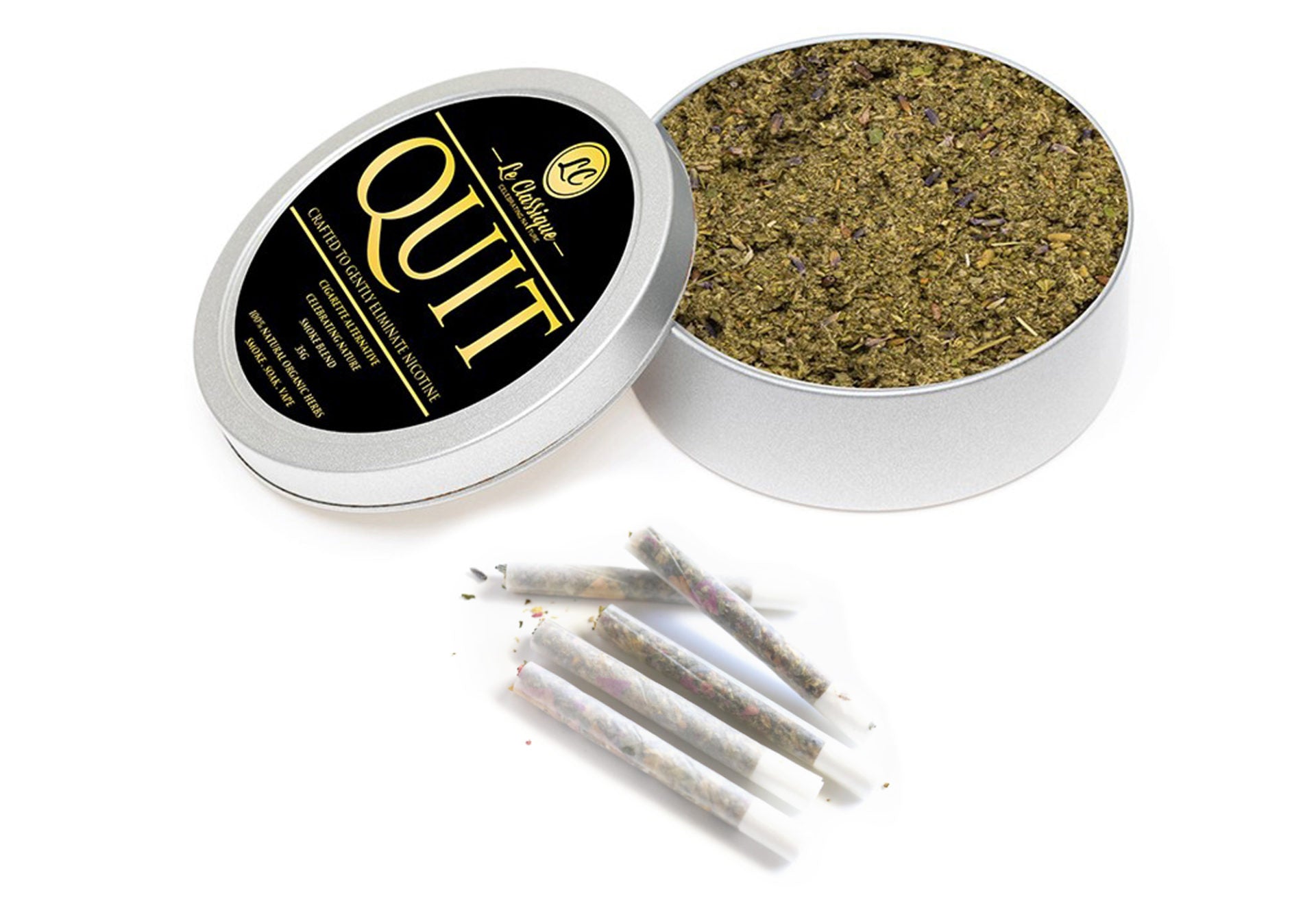 Quit - Herbal Smoke Mix. Support During Smoking Cessation 100% Nicotine Free. 100% Mixed Herbs. 30 grams