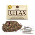Relax Premium Herbal Smoke Mix. 100% Nicotine Free. 100% Mixed Herbs. 50 grams