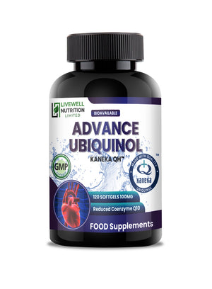 Ubiquinol – Kaneka QH® With Liposoma Liposomal Vitamin C, Pure Encapsulation 100mg High Potency (120 Softgels) 100% Natural Fermented Bio-Identical Reduced COQ10
