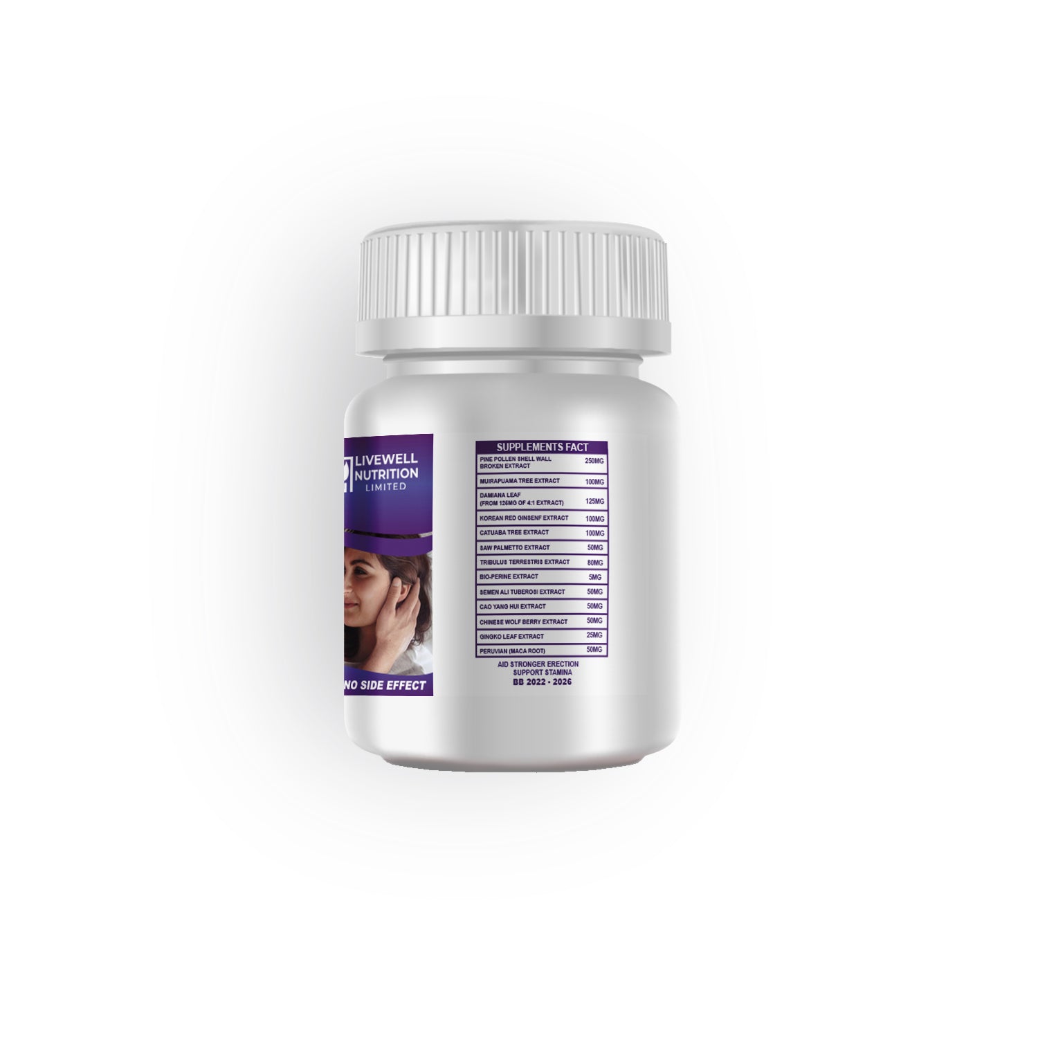 Prolong Fast Action x5 VitaCap Bottles Powerful Results for Male Performance 10 Tablets- 1 tablet @ 1000mg