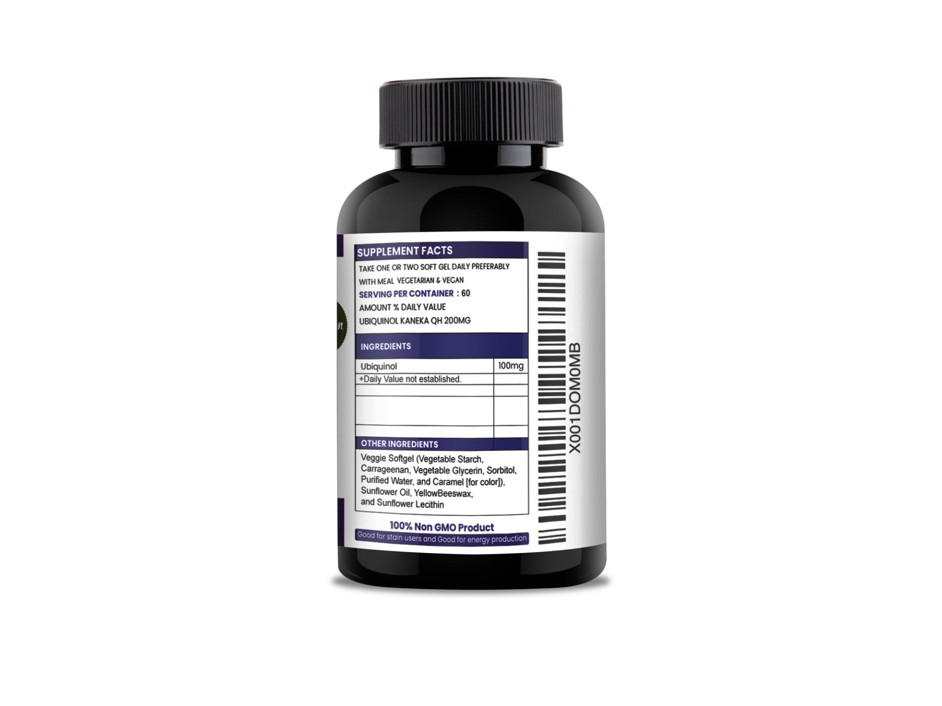 Advance Ubiquinol Kaneka QH 60 Softgels @ 100mg   Reduced Form of CoQ10 Powerful Results